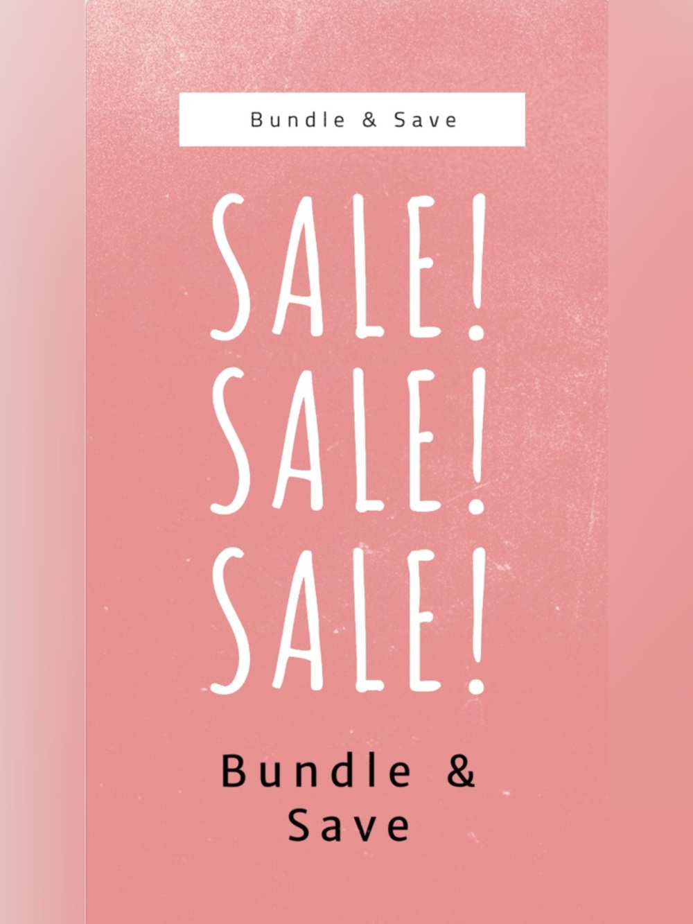 Bundle and Save